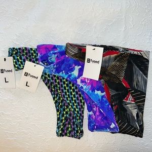 Fused Hawaii : lot of 3 Honl bottoms